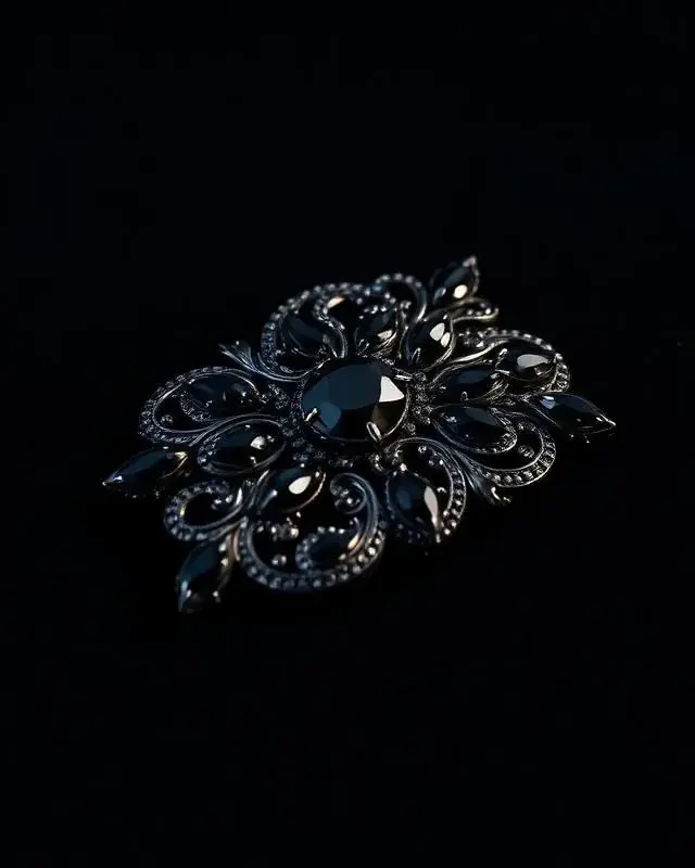 YSNNOIR featured luxury accessories piece 5 — black and gold collection
